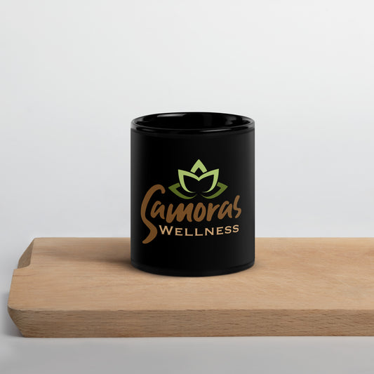 Black Glossy Mug