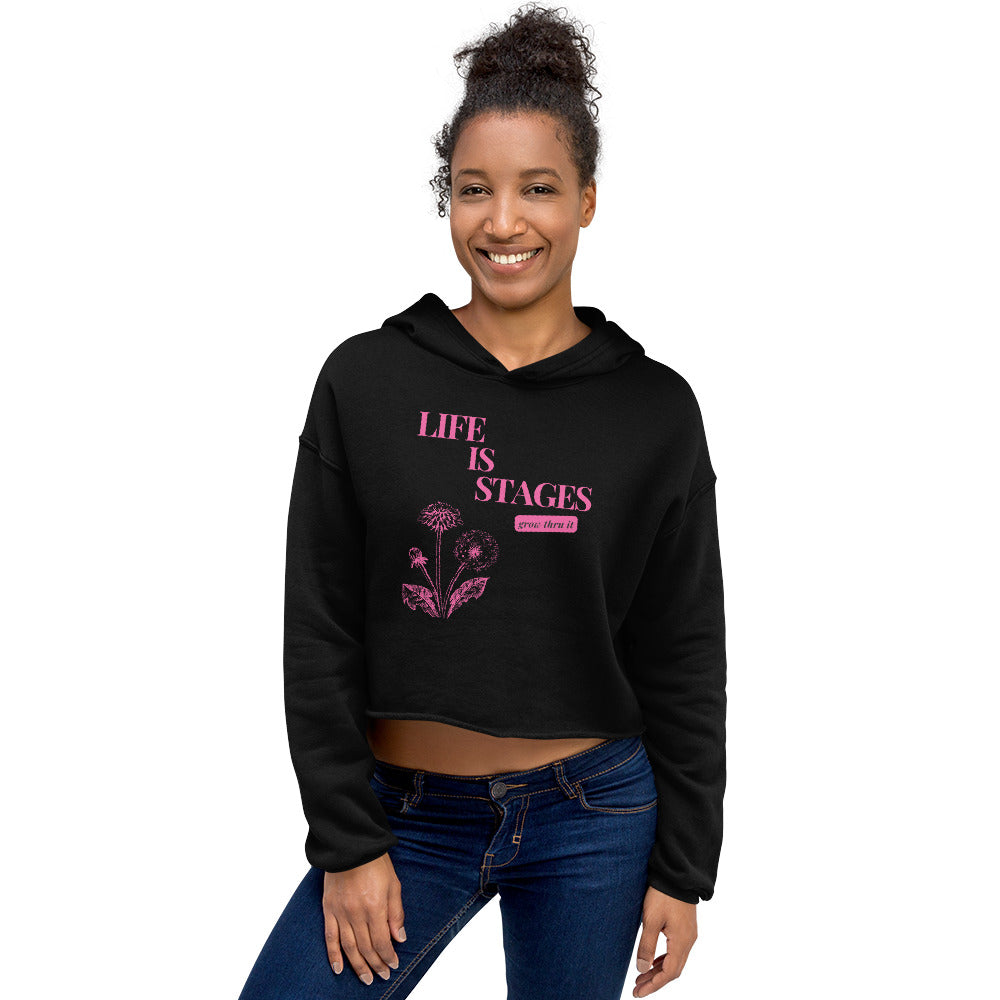 Life Crop Hoodie