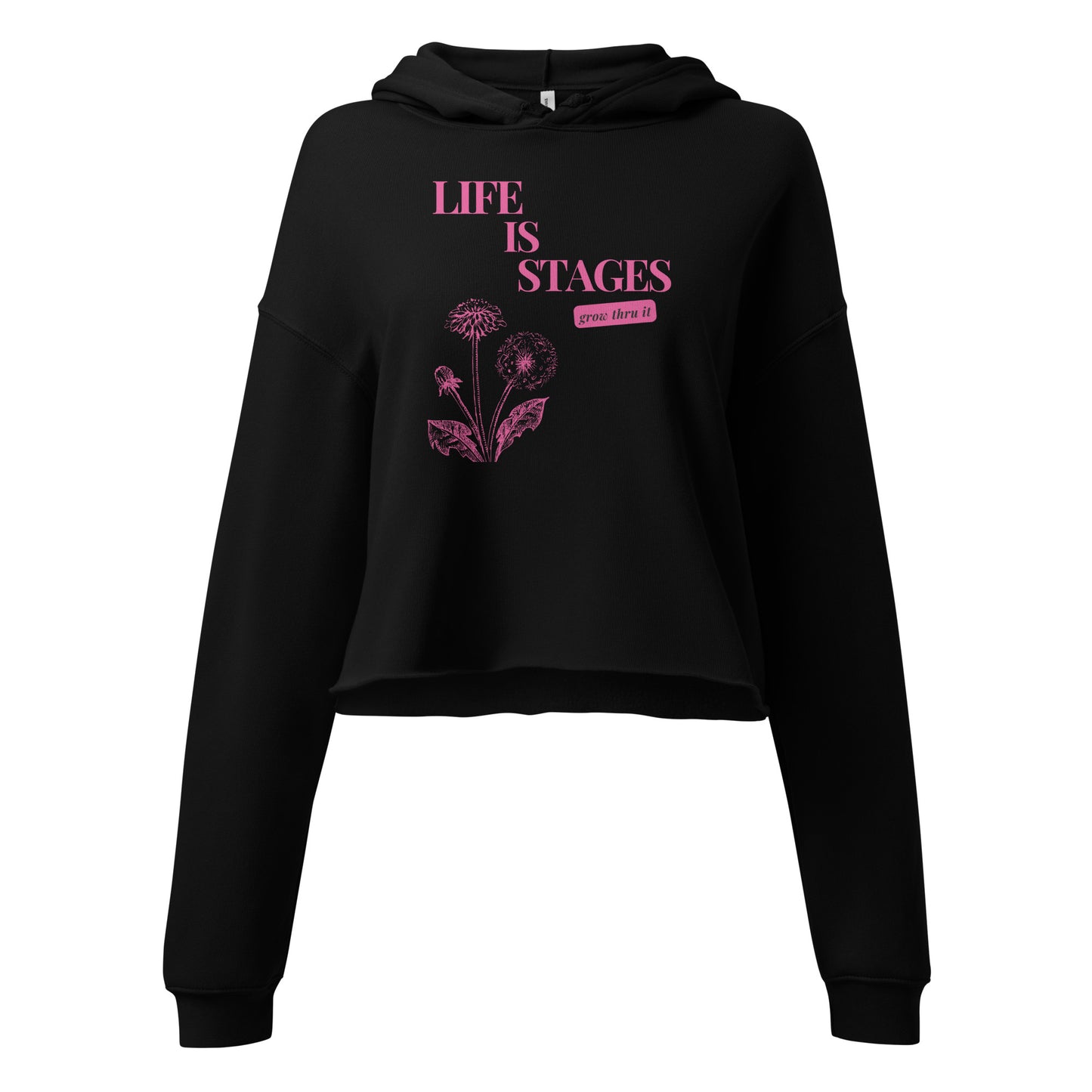 Life Crop Hoodie