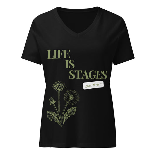 Life Women's relaxed v-neck